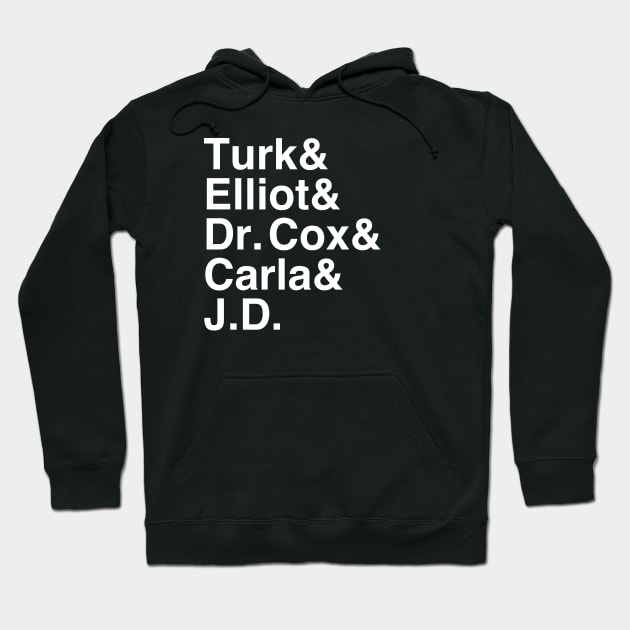 Scrubs Jetset Hoodie by huckblade